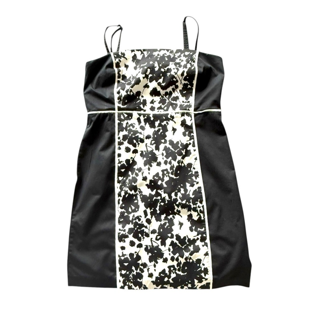 New York & Company Black and White removable Spaghetti Strap  Mini Dress